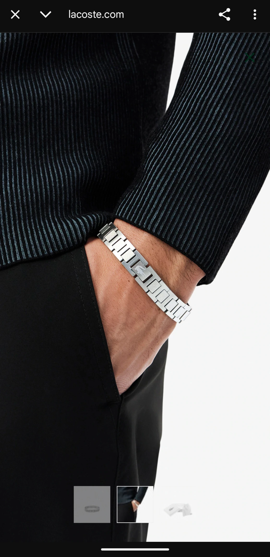 Lacoste armband  - 1