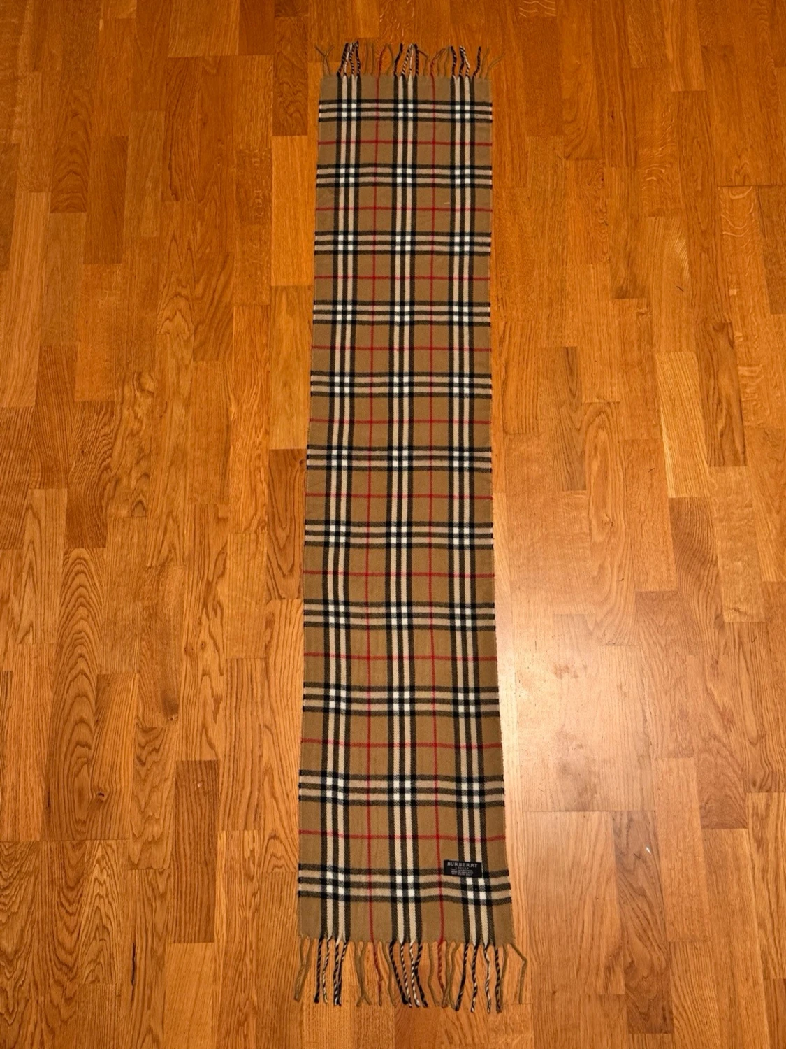 Beige Burberry halsduk - 2