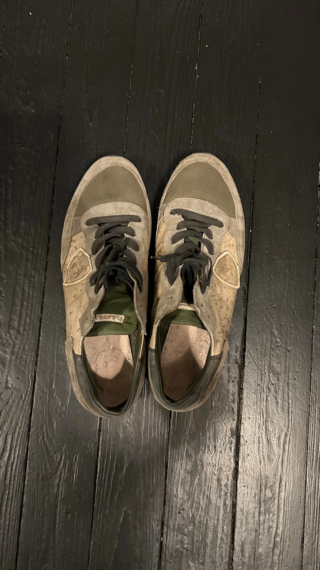 Philippe Model sneakers i mörkgrön - 1