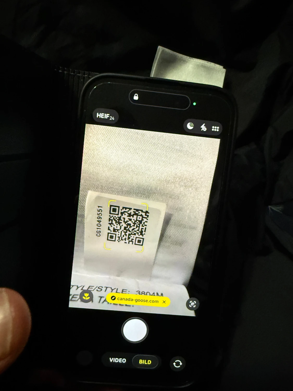 Mörkblå pufferjacka från Canada Goose - 3