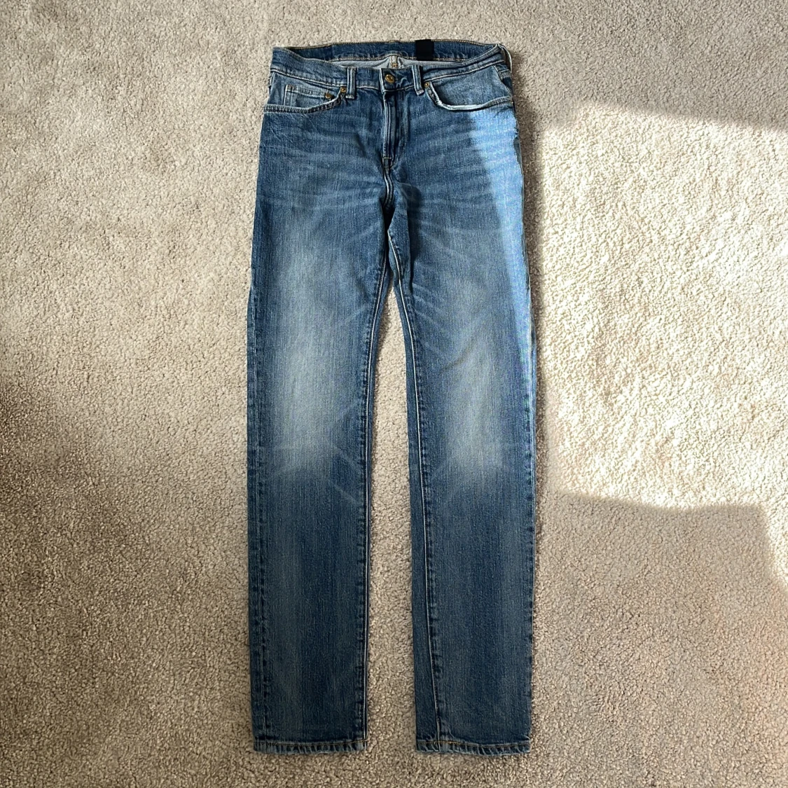 Blå jeans
