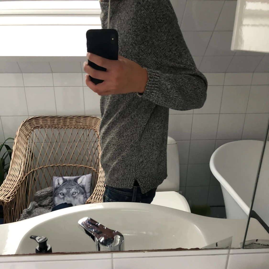 Jack&Jones stickad hoodie  - 2