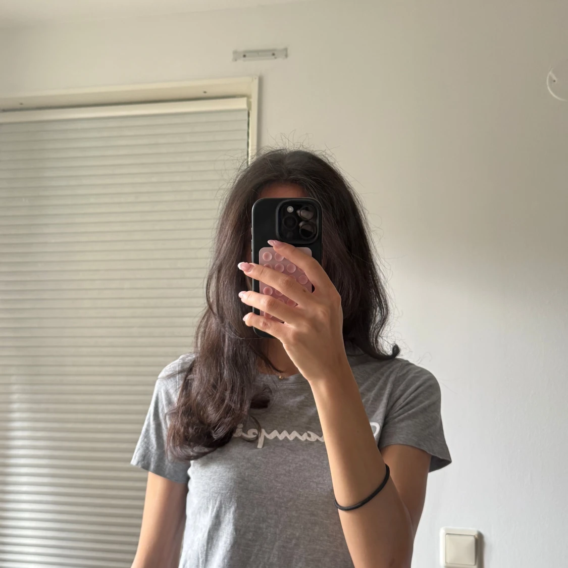 Grå Champion t-shirt XS