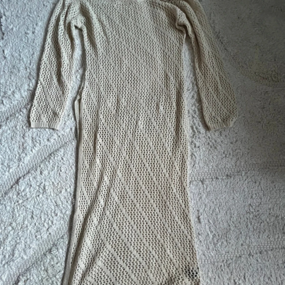 Beige stickad långklänning från SHEIN