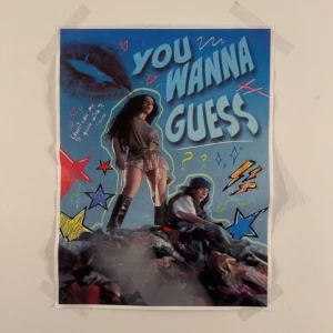 Billie Eilish & Charli xcx Affisch! - En cool Billie Eilish & Charli XCX affisch! Bred 30cm och längd 40cm 