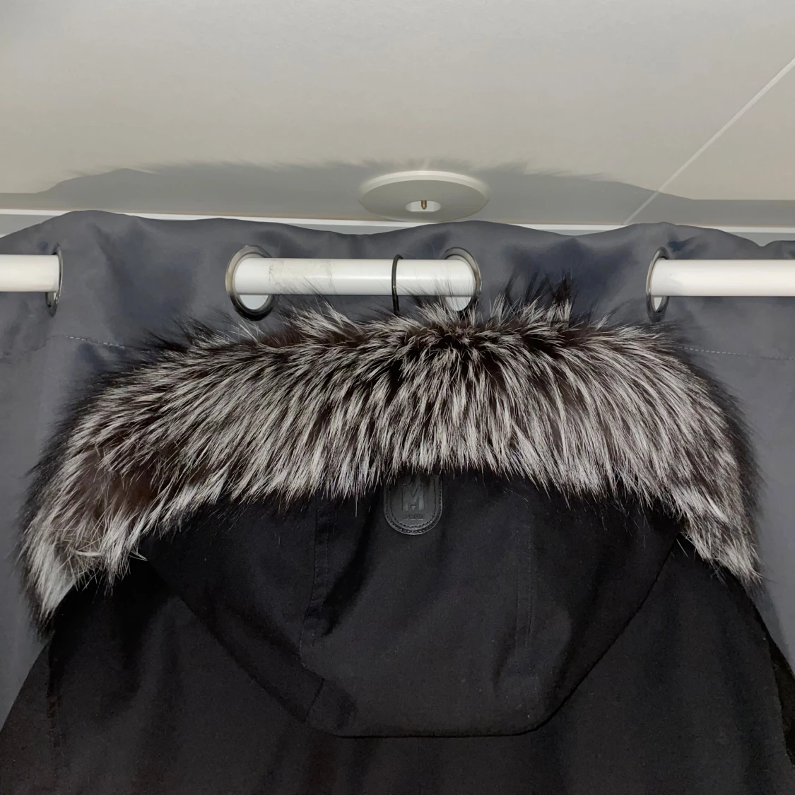 Svart Mackage parkasjacka med päls - 3