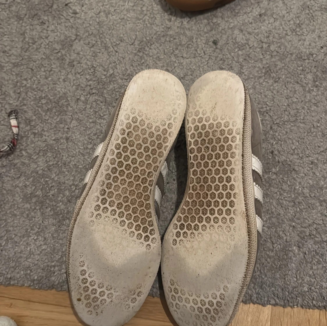 Adidas Samba grå/vita sneakers - 2