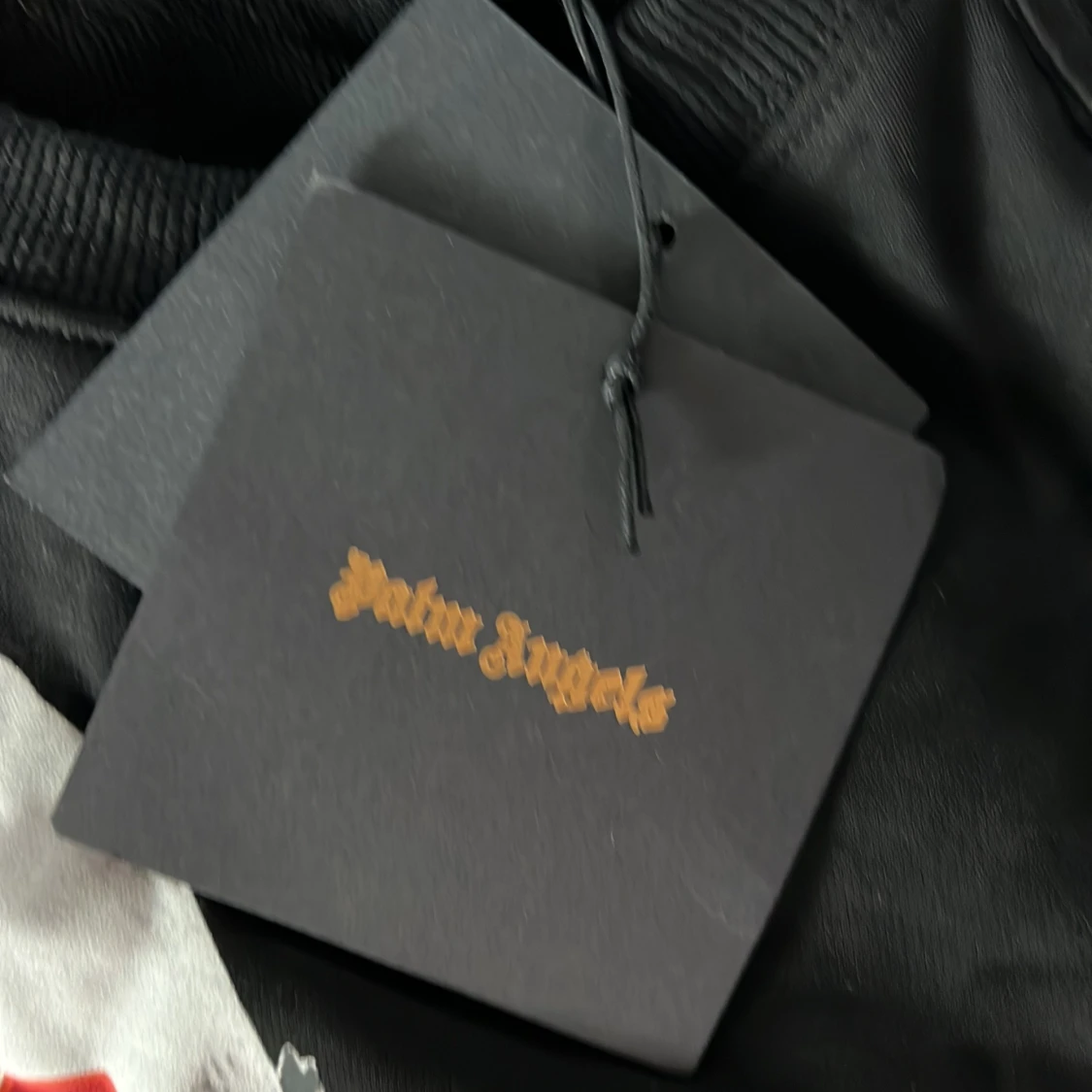 Palm Angels svart sweatshirt alien print - 1