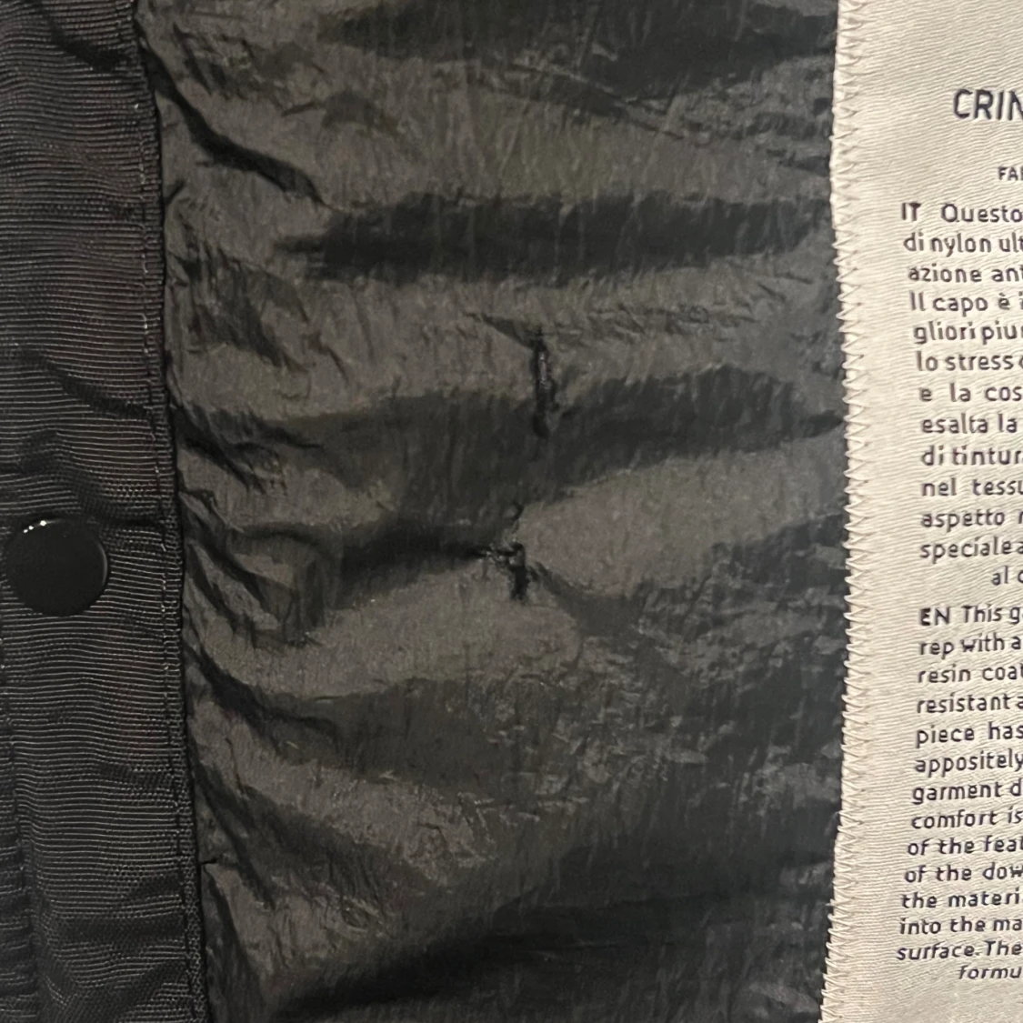 Svart dunjacka från Stone Island - 4