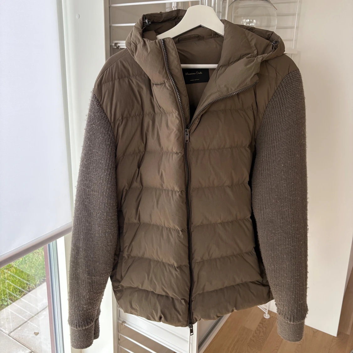 Brun pufferjacka från Massimo Dutti