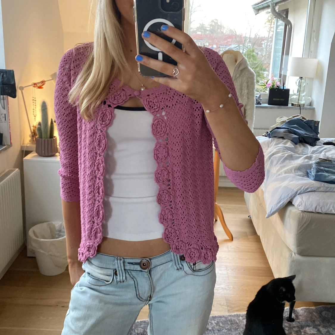 Rosa kofta från Grace Dane Lewis - 1