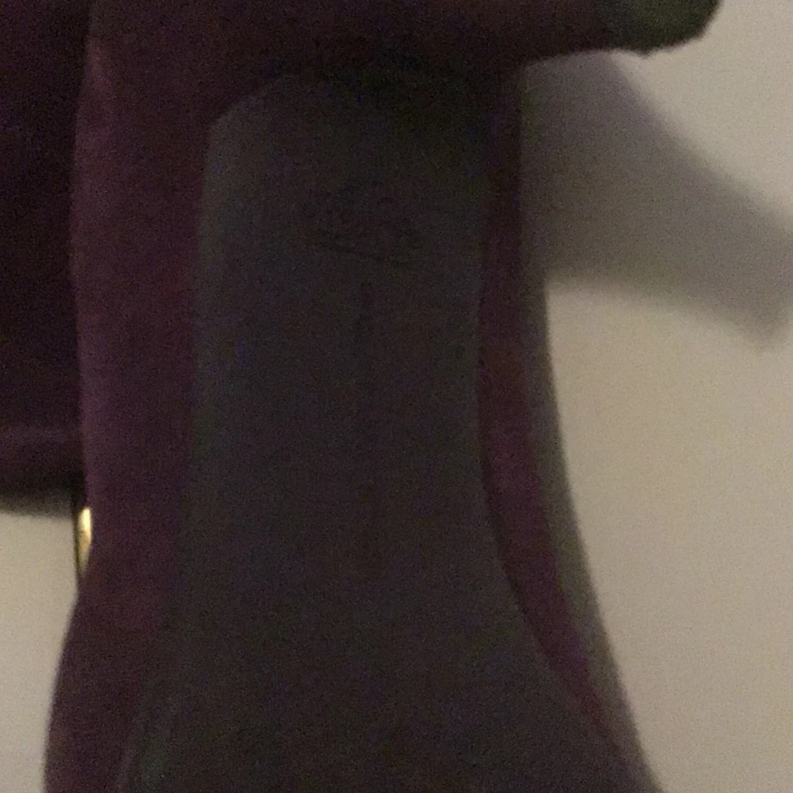 Lila mockastövlar med klack - 3