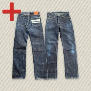 Momotaro GTB Selvedge  - A nice pair of Japanese Momotaro GTB Selvedge jeans! Size 29 on tag, slim straight fit. Great condition, see meassurements below!  Measurements: Waist – 37 cm, Rise – 24 cm, Thigh – 26.5 cm, Inseam – 77 cm, Length – 99 cm, Leg opening – 18 cm