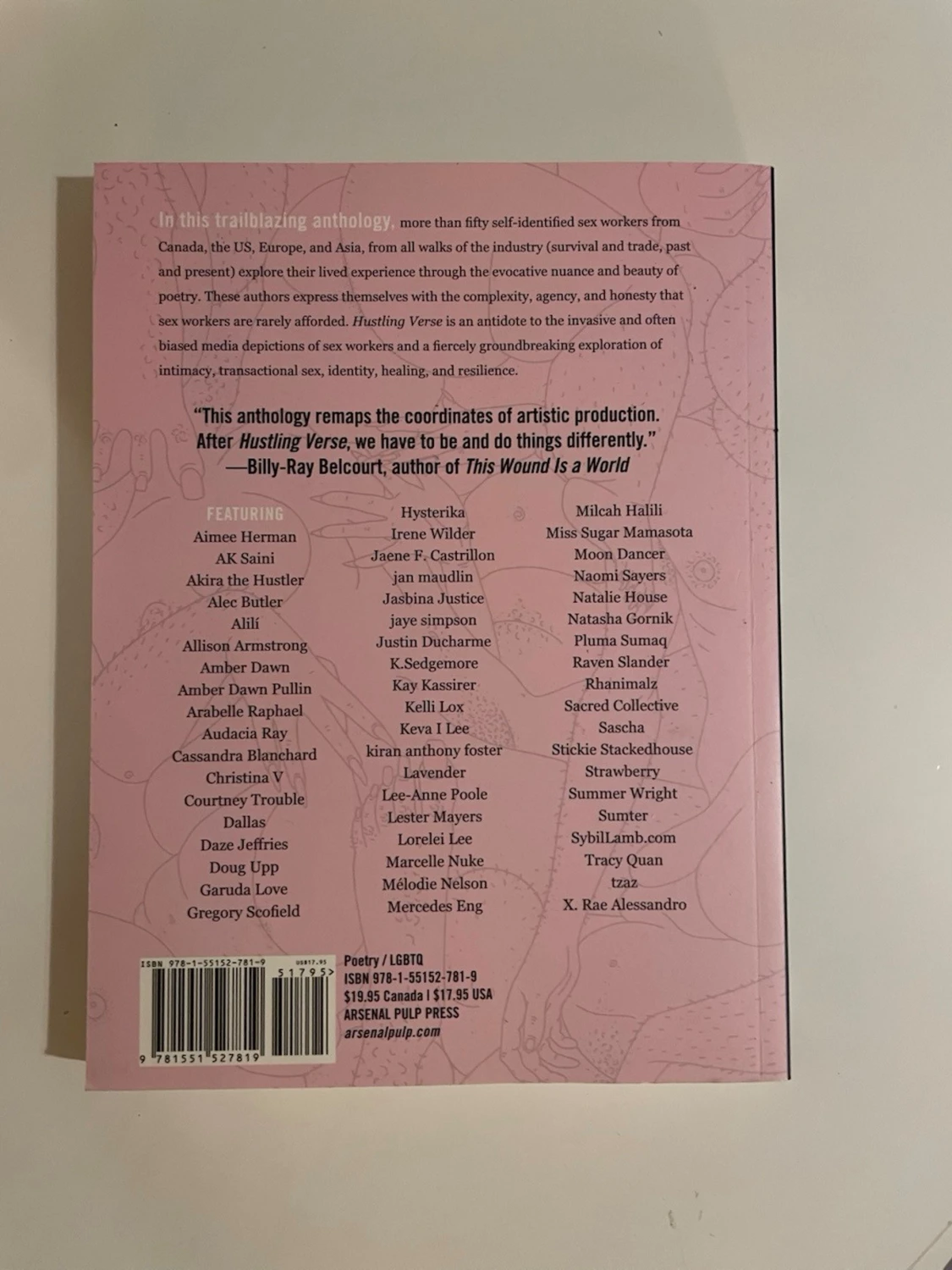 Hustling Verse: Sex Workers' Poetry - 1