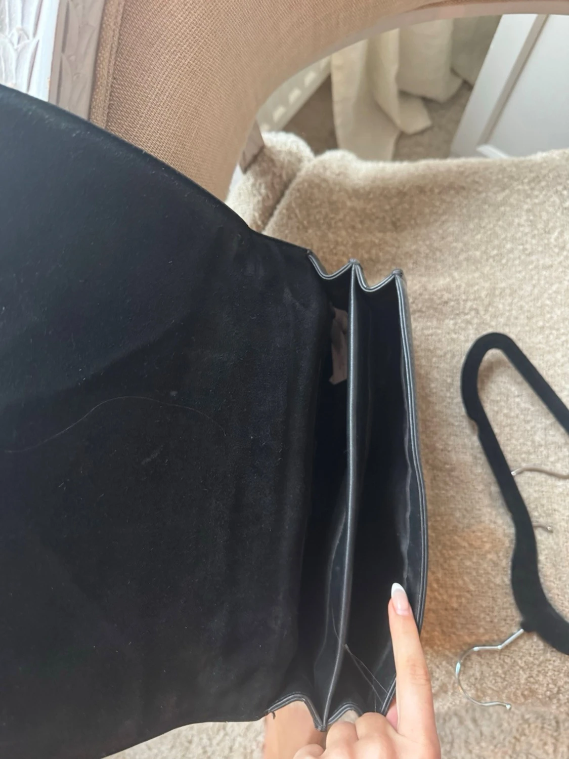 Leopardmönstrad axelväska med kedja - 4