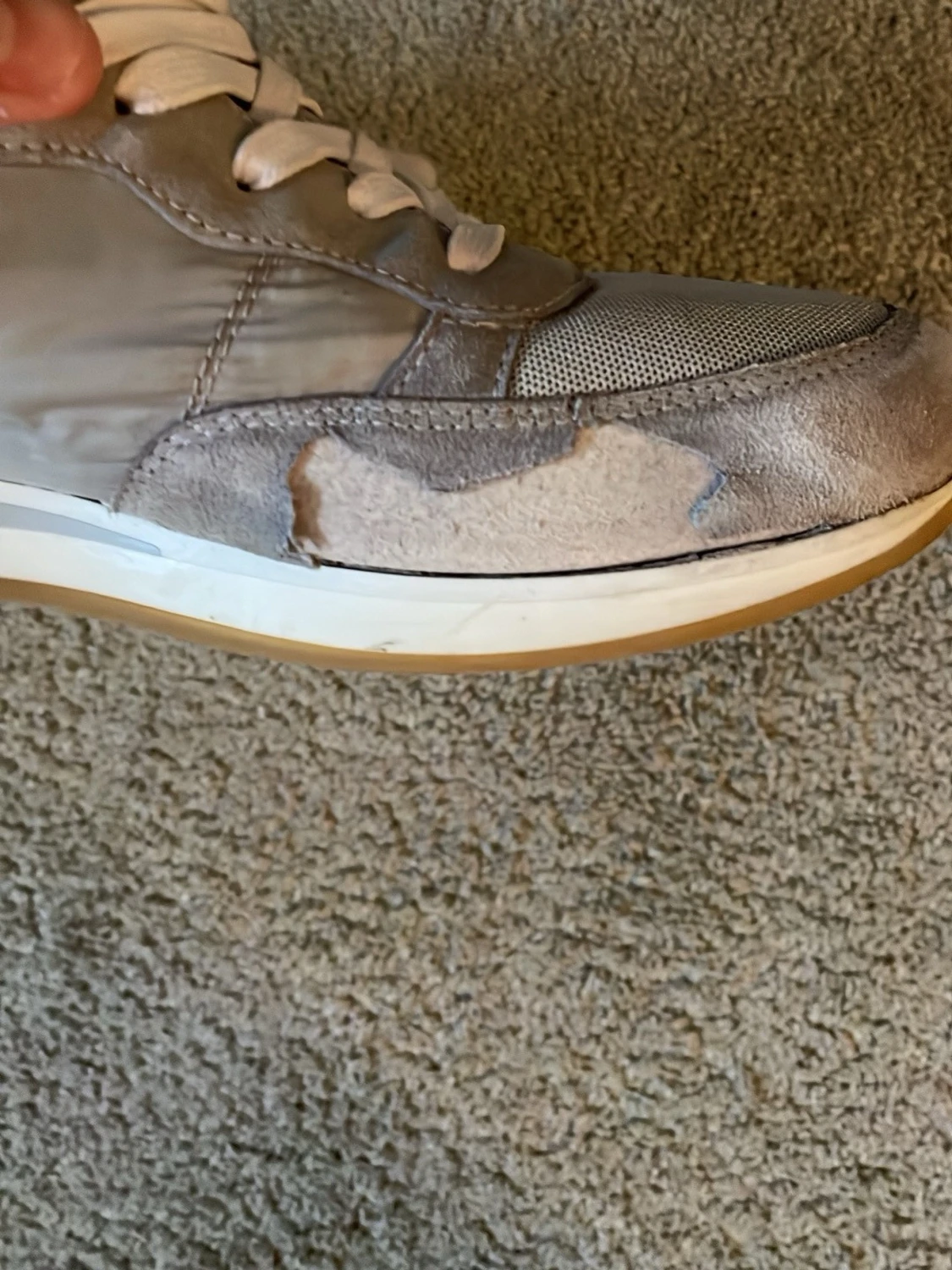 Grå sneakers från Philippe Model - 2