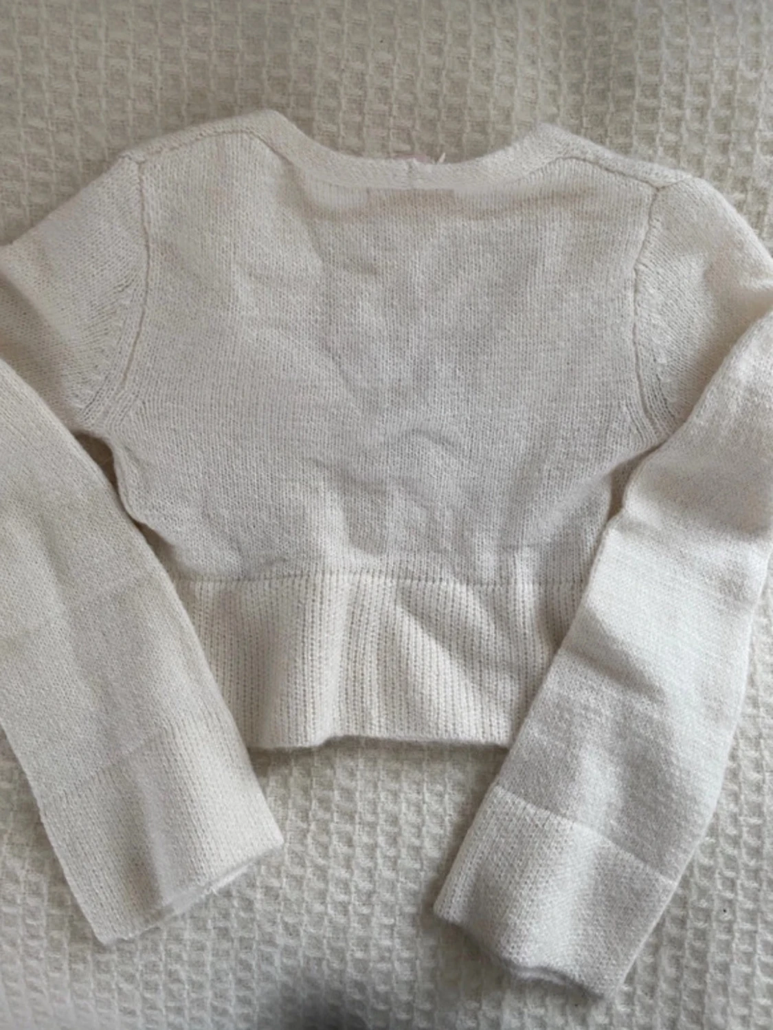 Vit omlottkofta från Gina Tricot - 3