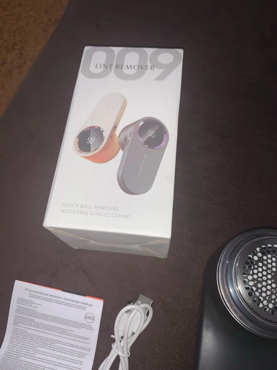 Elektrisk ludd- och nopprengörare - 2