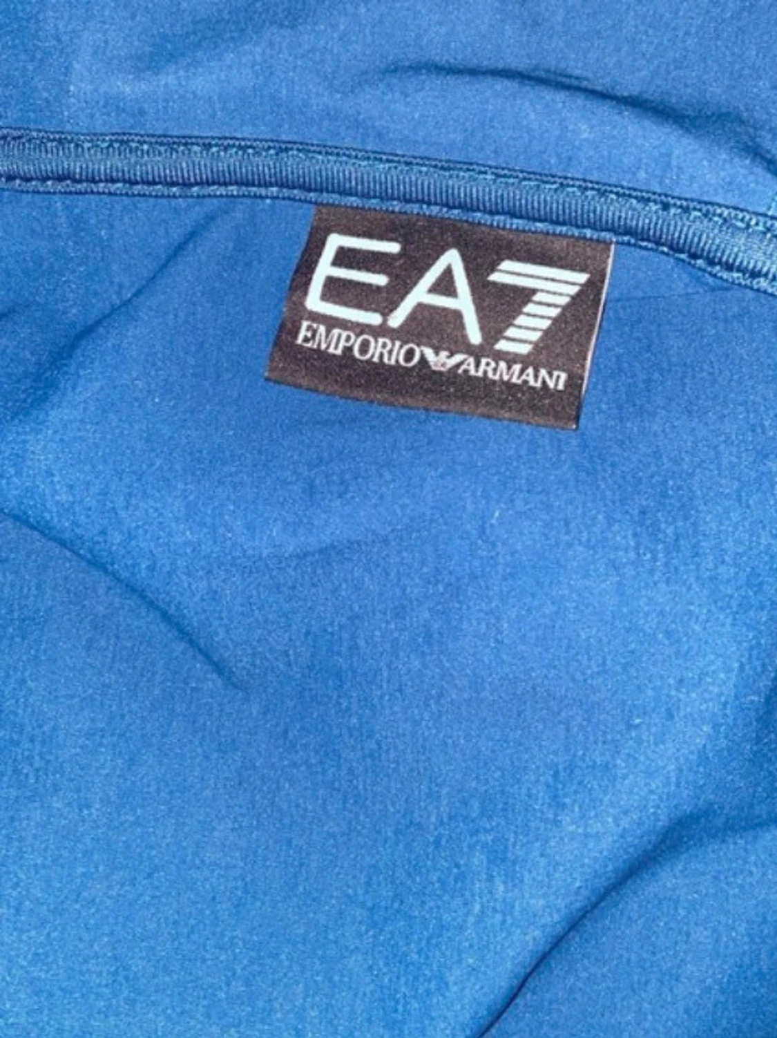 Blå EA7 Emporio Armani vindjacka - 3