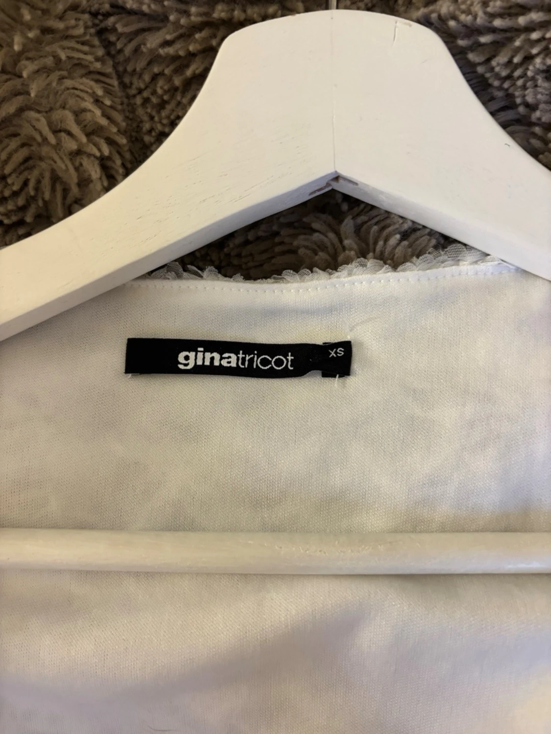 Vit blus  - 5
