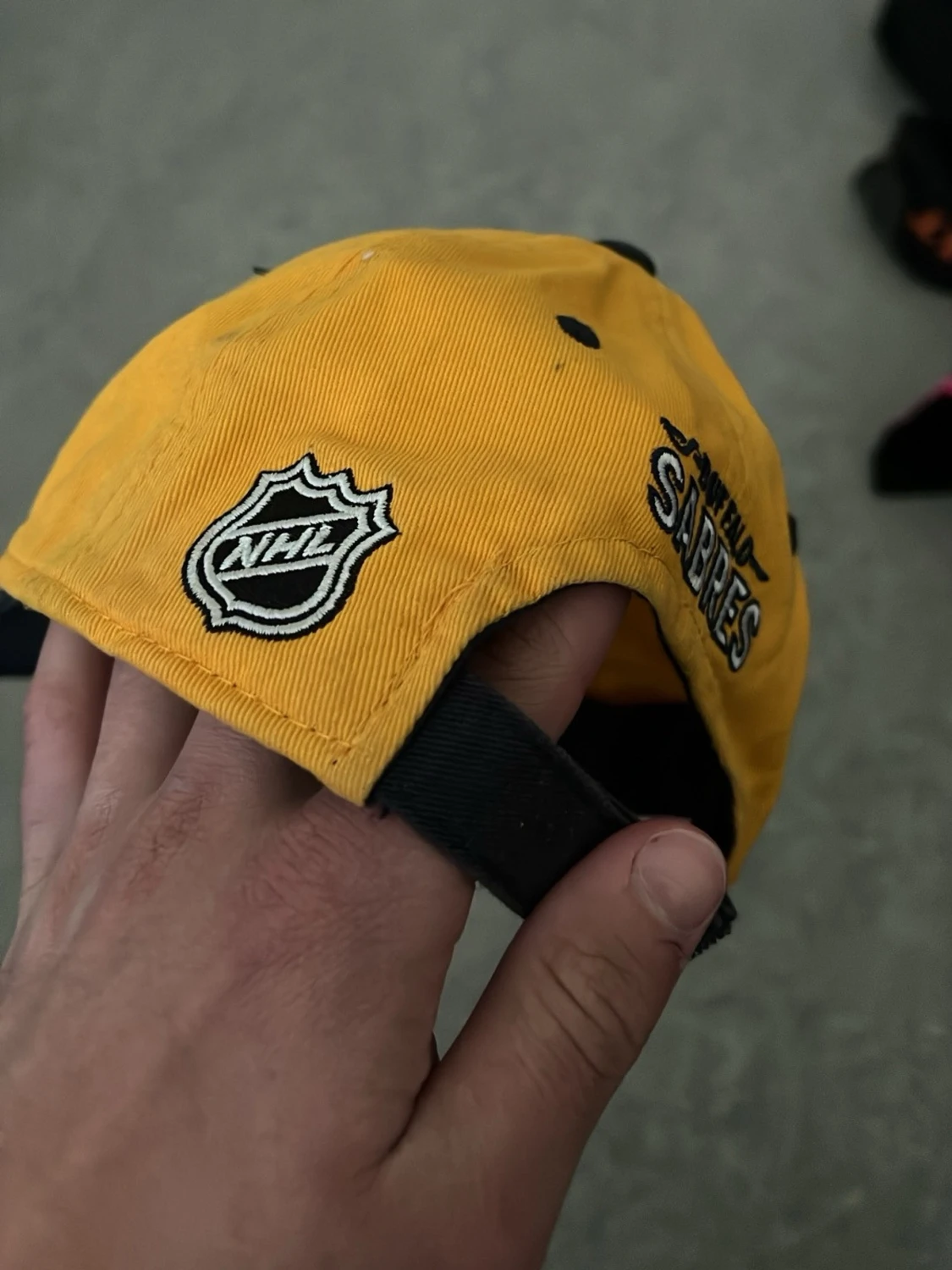 Buffalo Sabres keps NHL svart/gul - 1