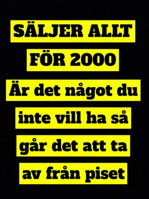 Säljer allt för 2000 kr - Säljer allt inom modekategorin för 2000 kr. Om det är något du inte vill ha går det att ta bort det från priset. Perfekt för dig som vill göra ett klipp på flera modeprylar samtidigt. Och ett tangentbord som fungerar använt fåtal gånger inget gelmpå det