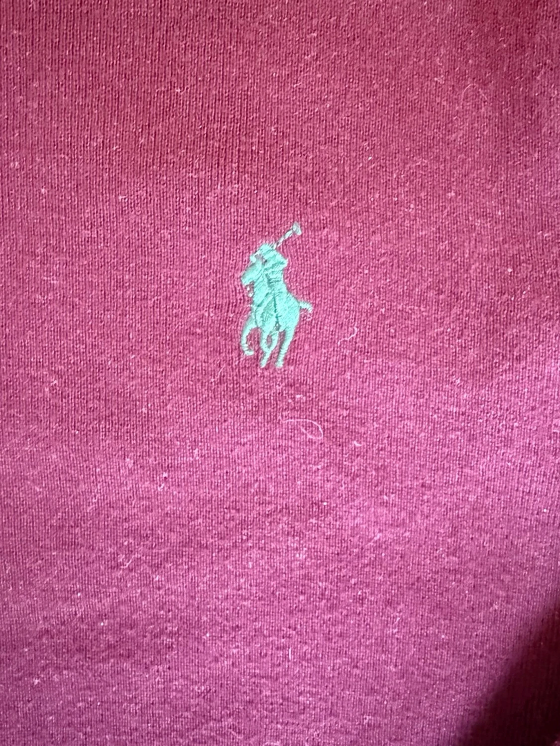 Vinröd Ralph Lauren tröja - 3