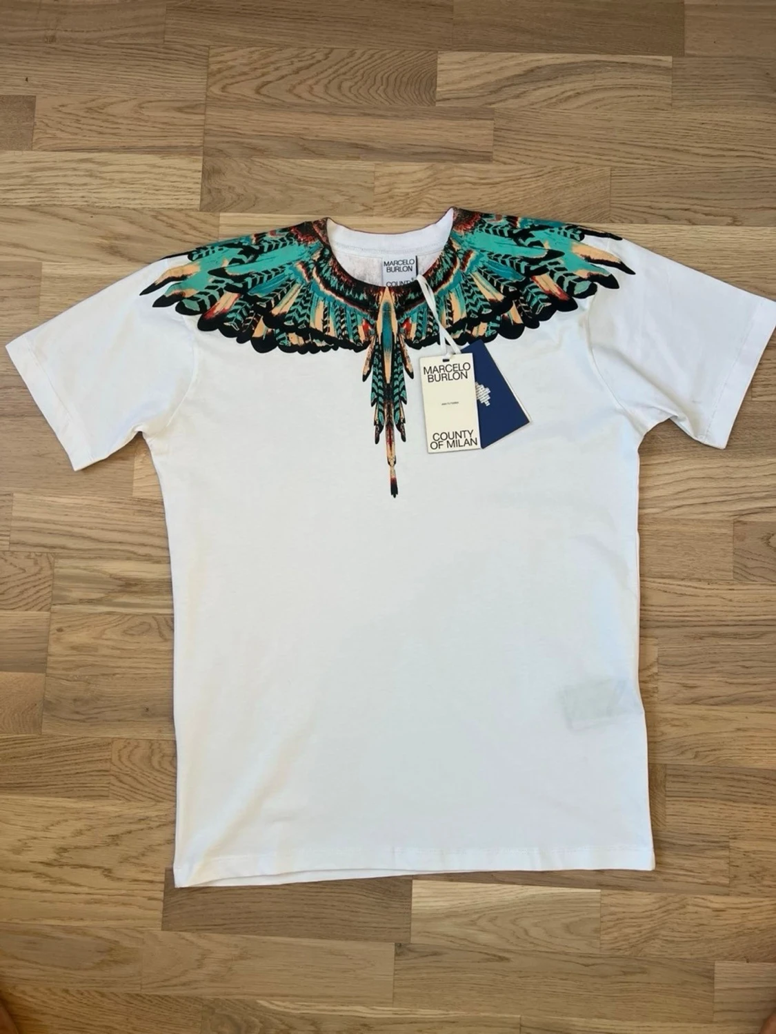 Vit t-shirt från Marcelo Burlon