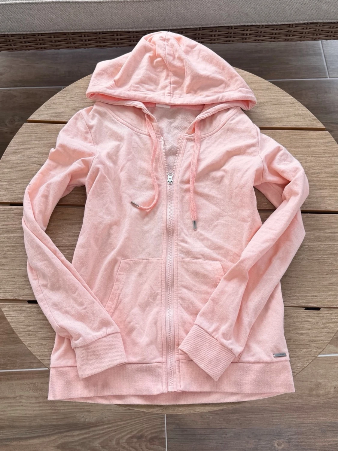 Korallrosa zip  - 2