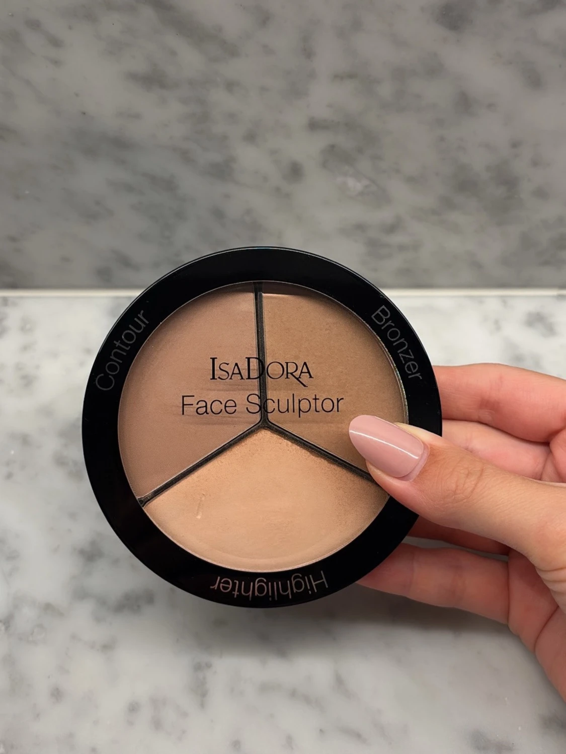 IsaDora Face Sculptor bronzer trio