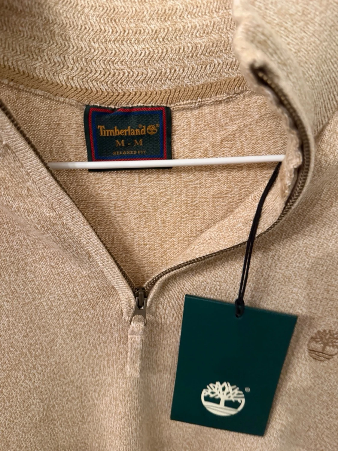 Beige stickad tröja Timberland - 1