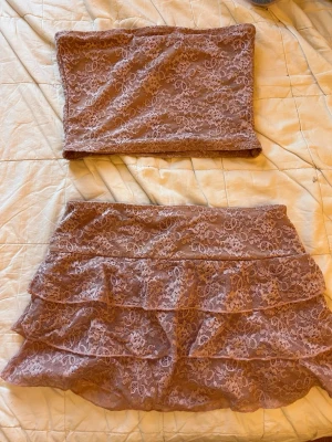 Set - Jätte gulligt set, brukade vara en klänning från edikted men jag sydde om den till ett set men sen använde jag det aldrig❣️