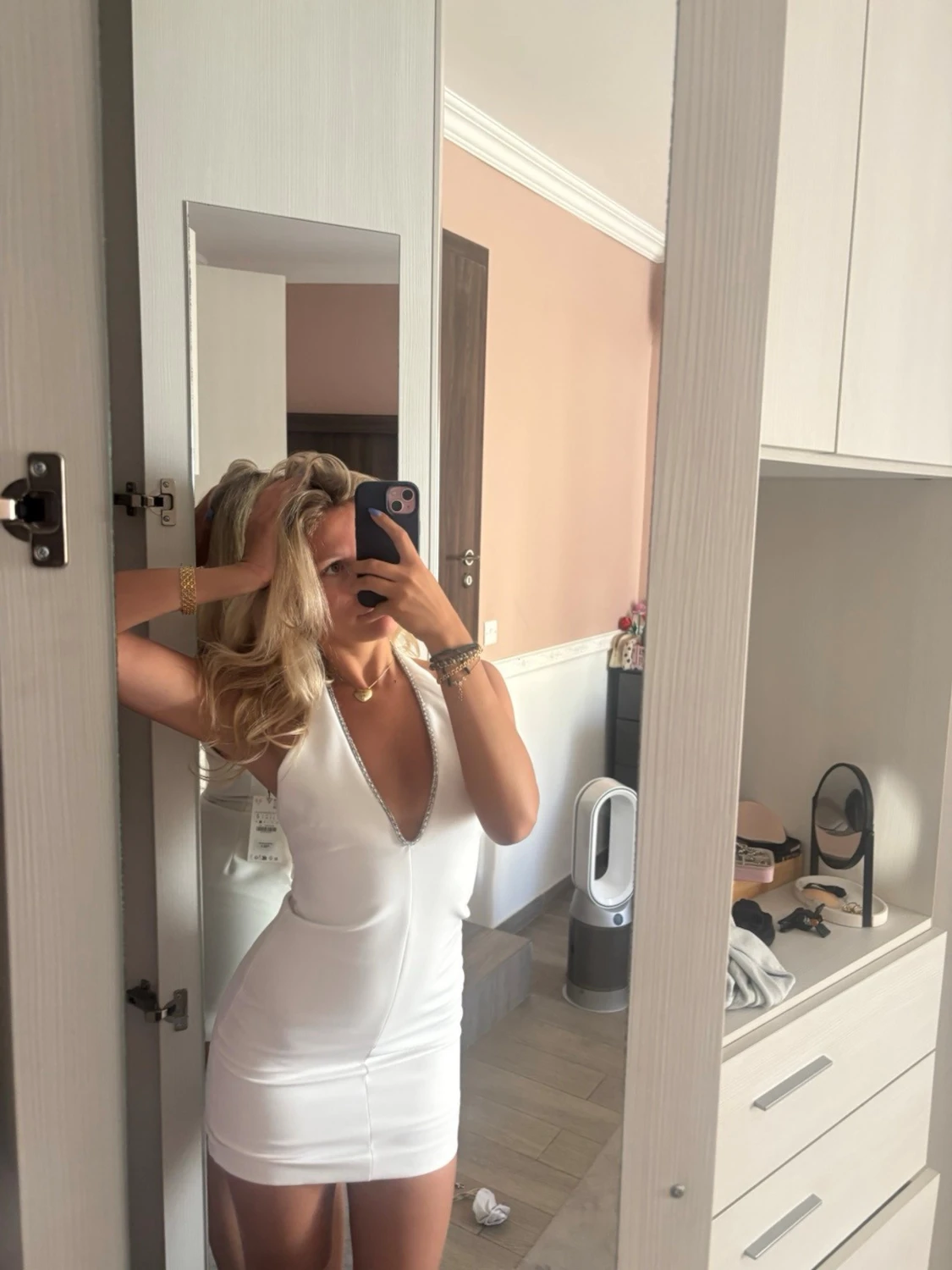 Vit festklänning!  - 1