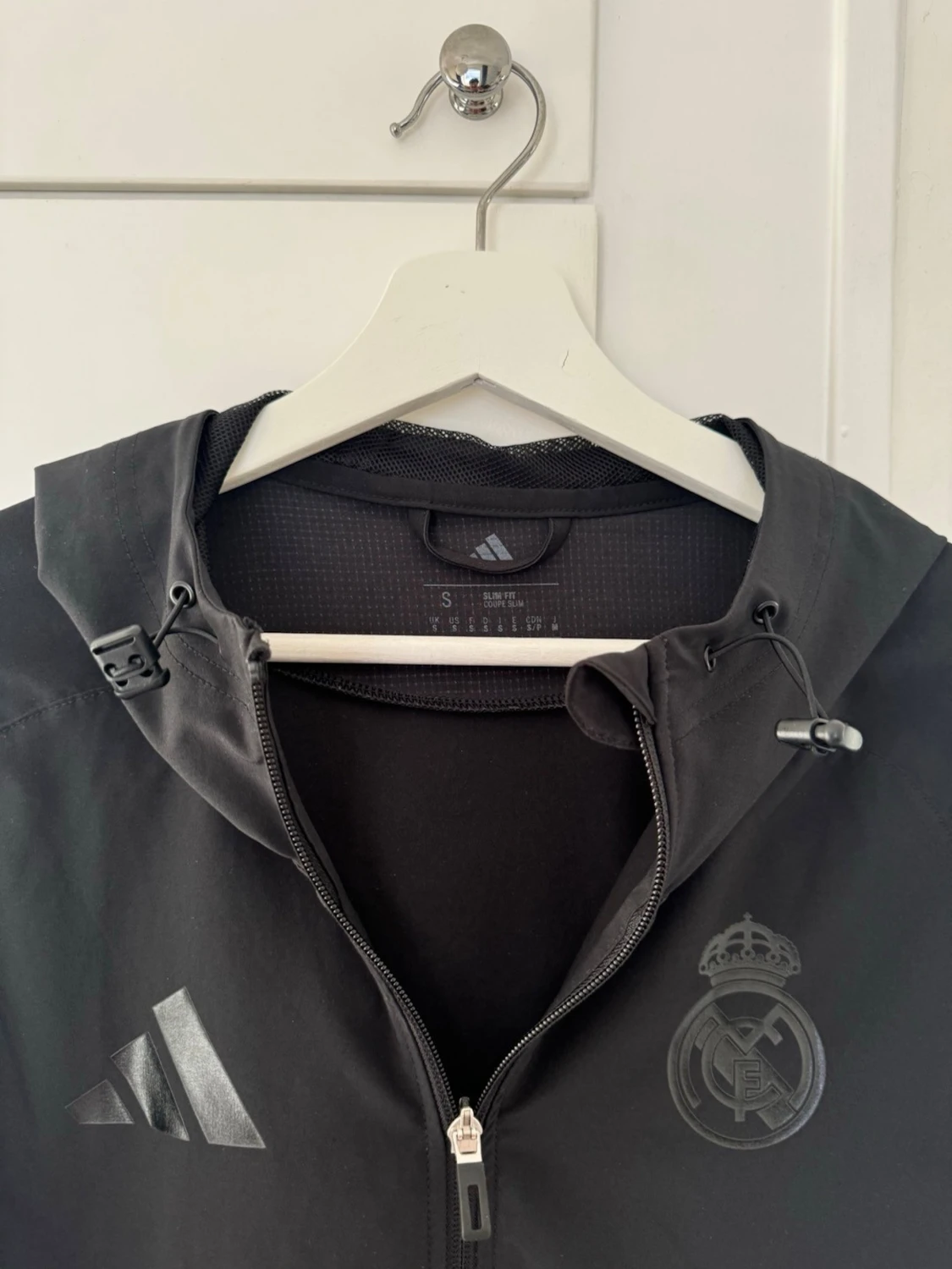 Svart Real Madrid vindjacka Adidas - 3