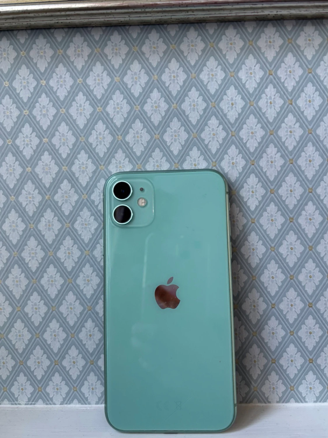 Grön iPhone 11 med dubbla kameror - 1