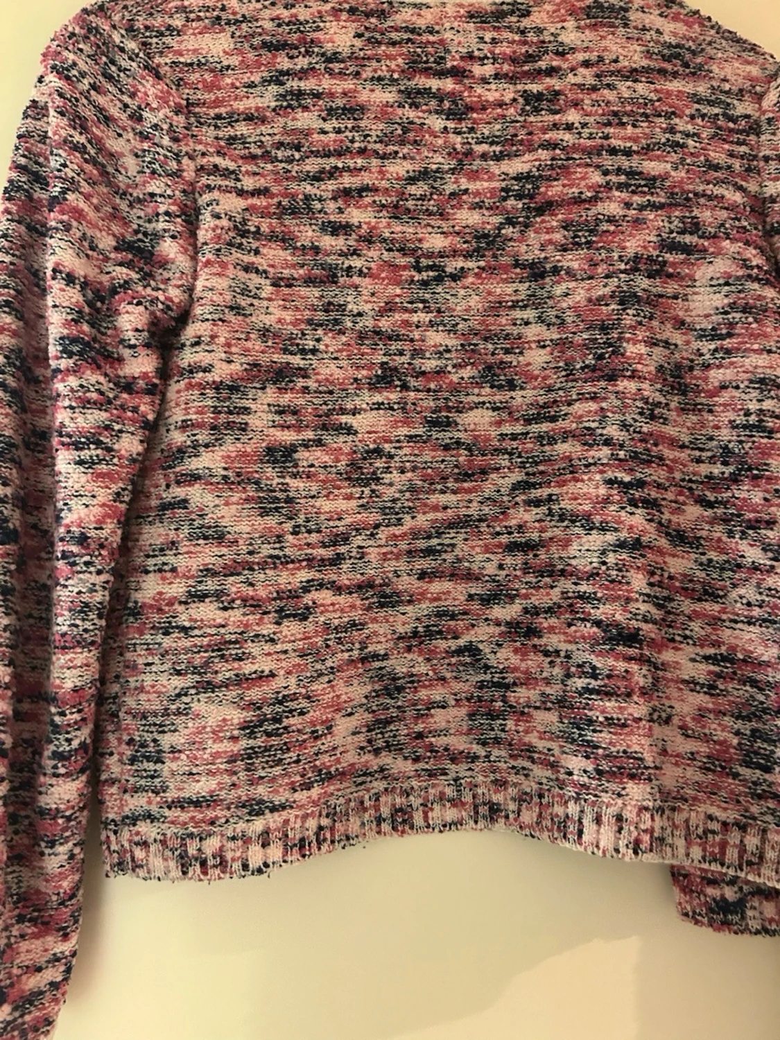 Flerfärgad stickad kofta från Gina Tricot - 1