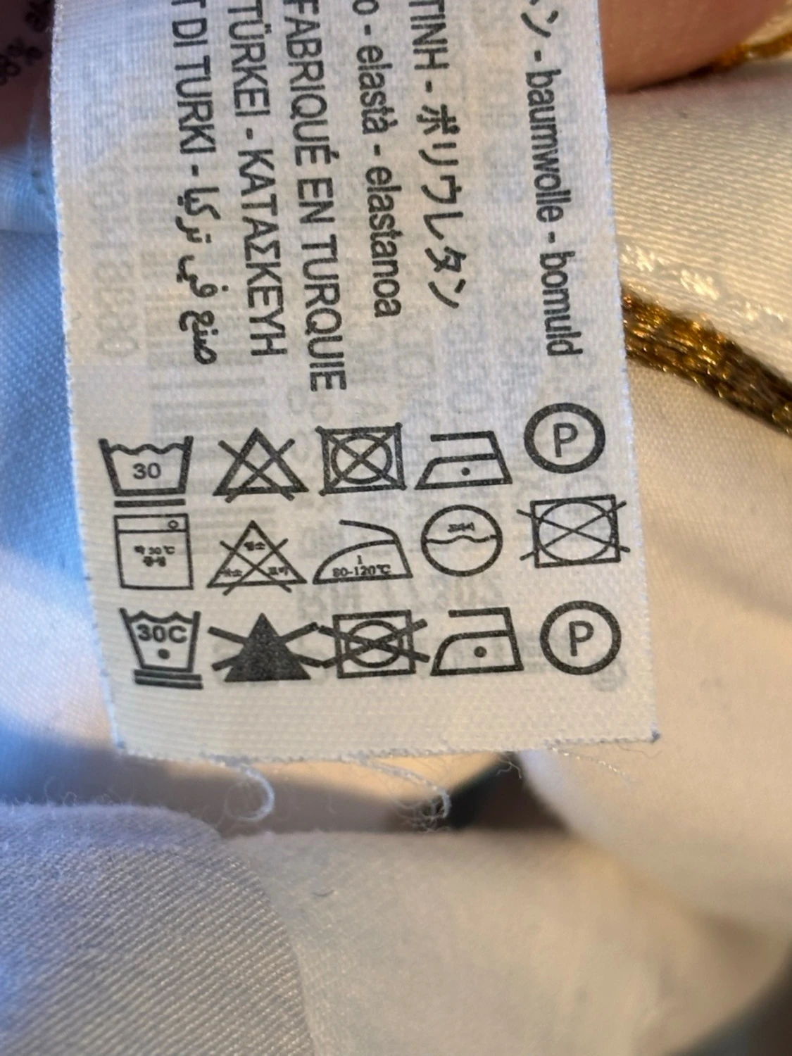 Vita slim fit jeans från Zara - 5