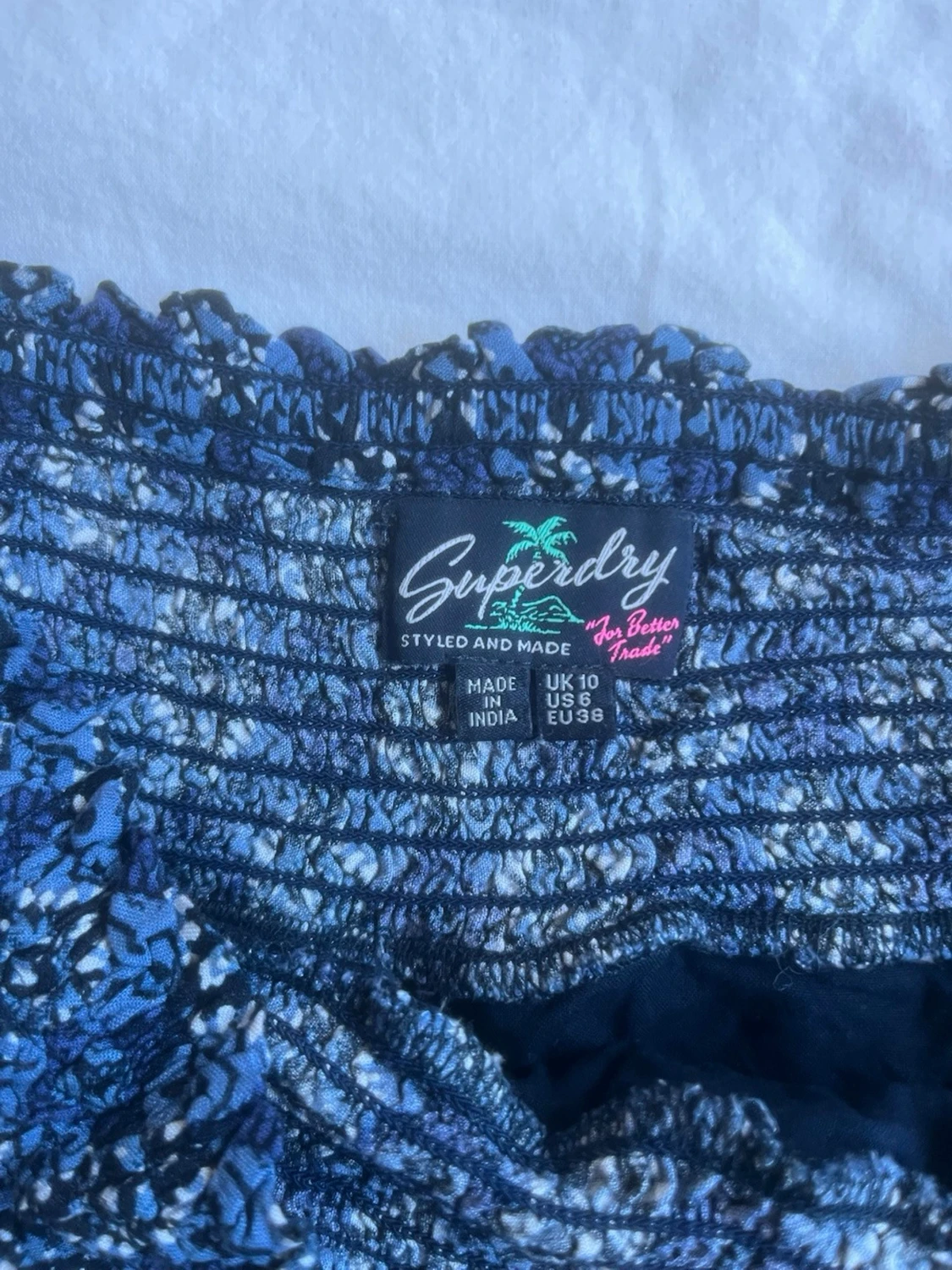 Blå volangkjol från Superdry - 1