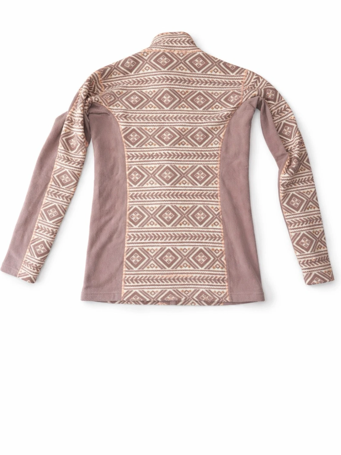 Mönstrad fleecejacka från Kari Traa - 1