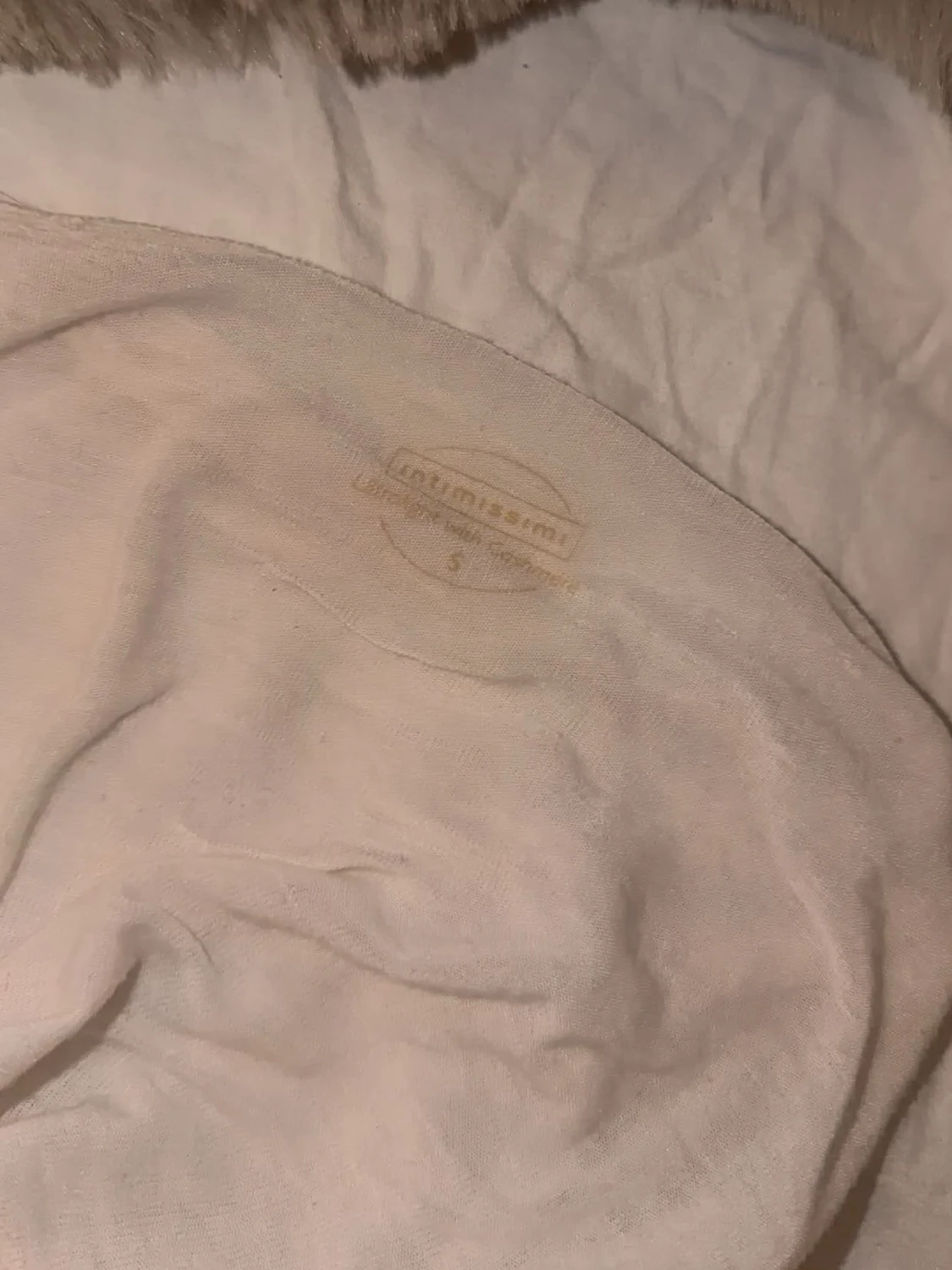 Vit långärmad topp från Intimissimi - 1