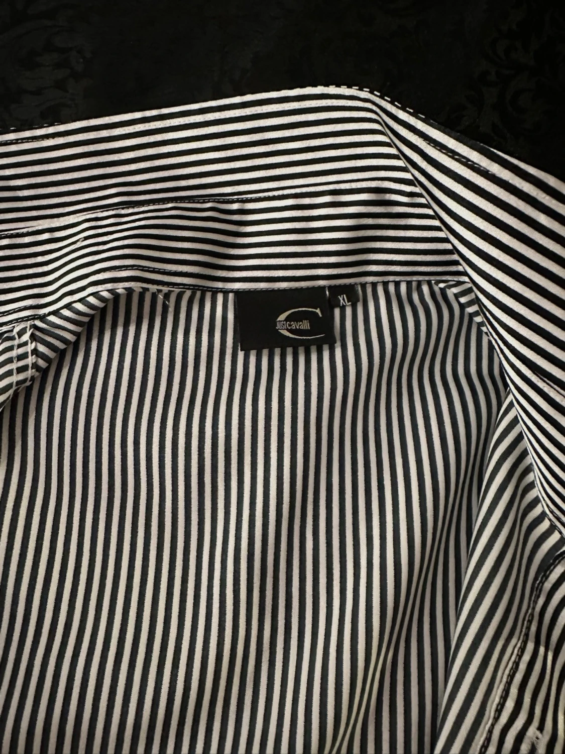 Randig skjorta från Just Cavalli XL - 1