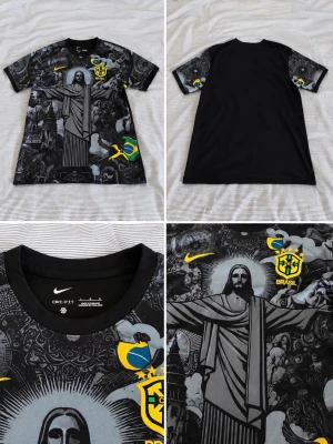 Brasil t-shirt - Fin fotbollströja / graphic. Fraktar inom 1-2 dagar efter köp men står ej för postens slarv. Om du är mer intresserad eller undrar något kan du skriva till mig.