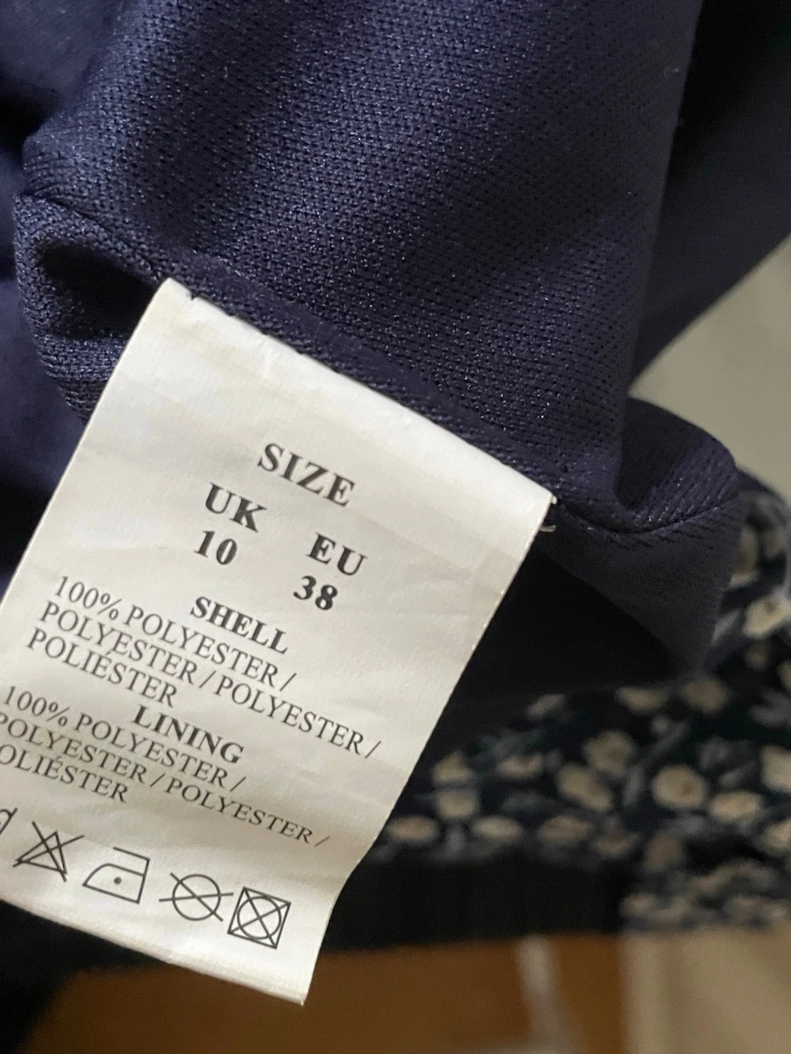 Blommig blå klänning från Gina Tricot - 5