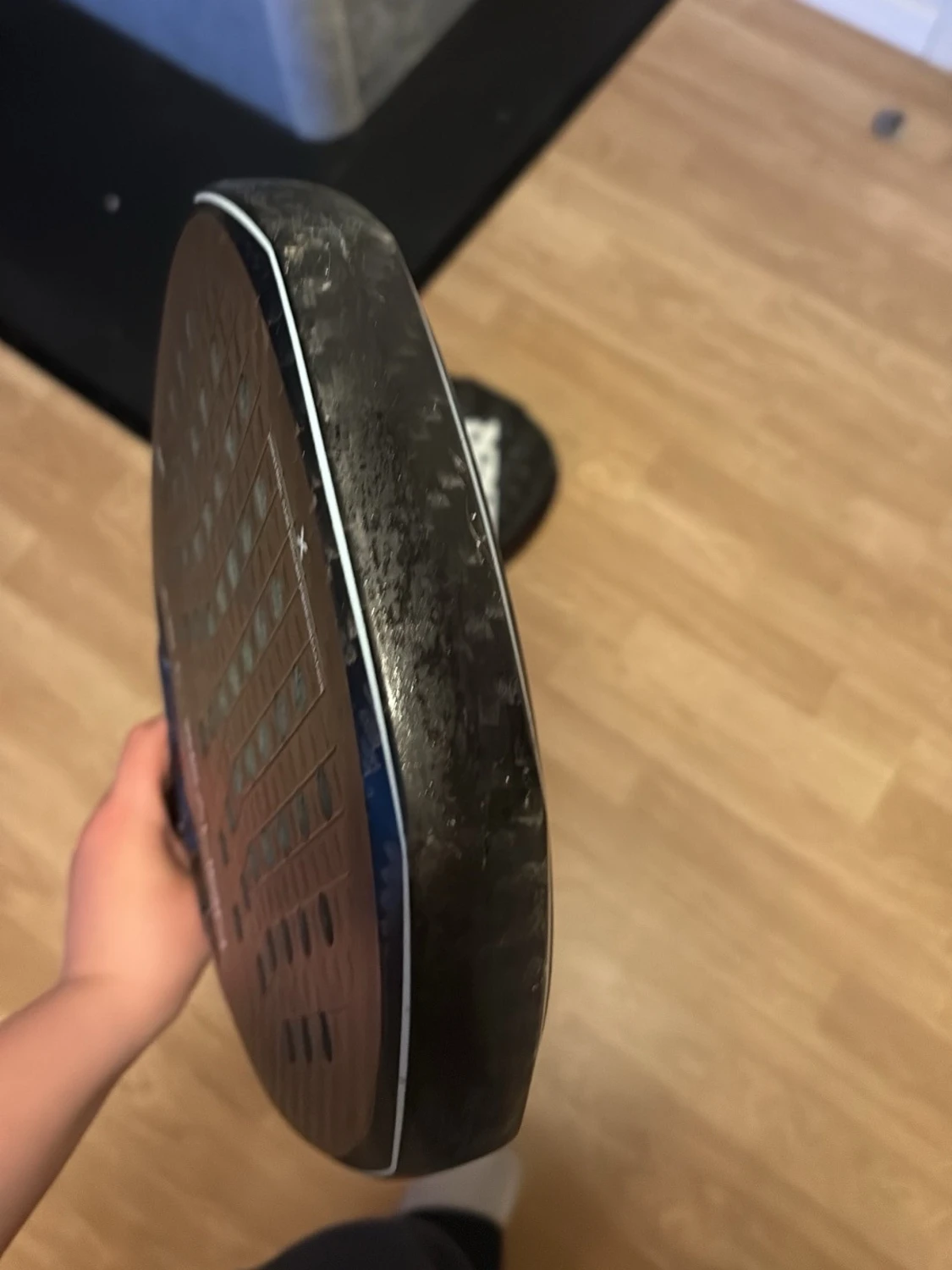 Svart padelracket från Xcalion - 2