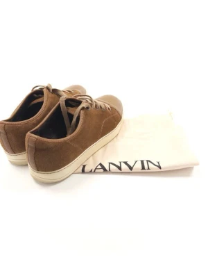 Lanvin Toe Cap Sneakers  - •The Shoes has been gently used and is in very good condition, comes with dustbag •Size: 46 •Color: Brown •Retail price: 5500SEK •Insole: 31cm