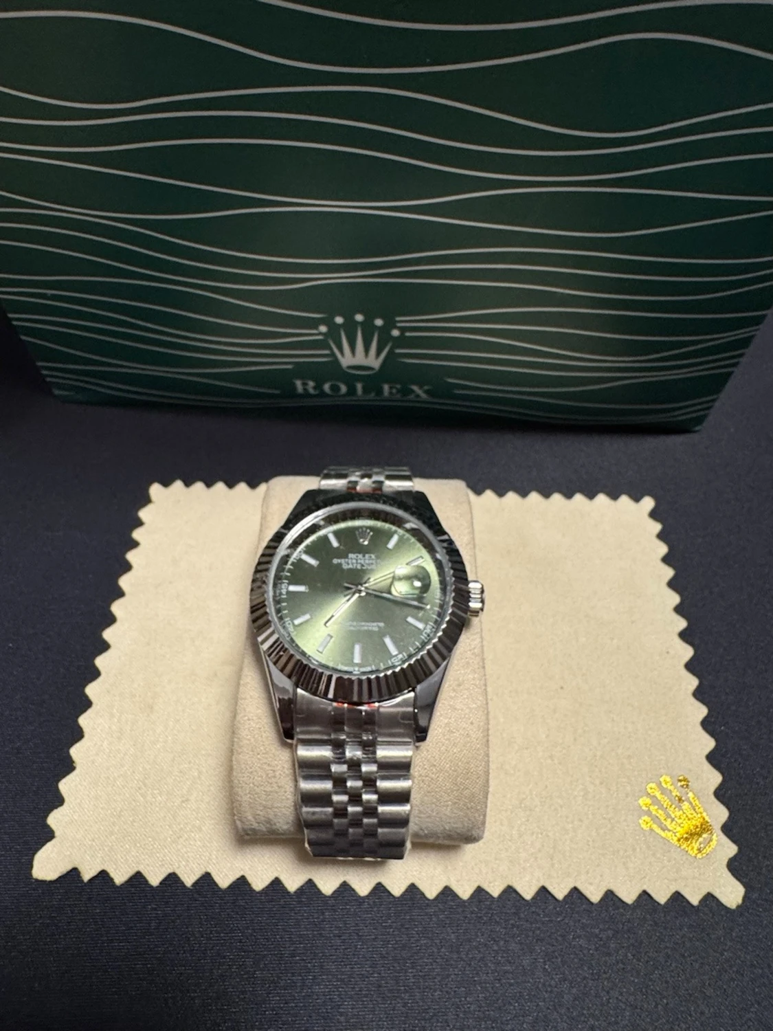 Role Datejust Emerald + Parfymsamples - 5