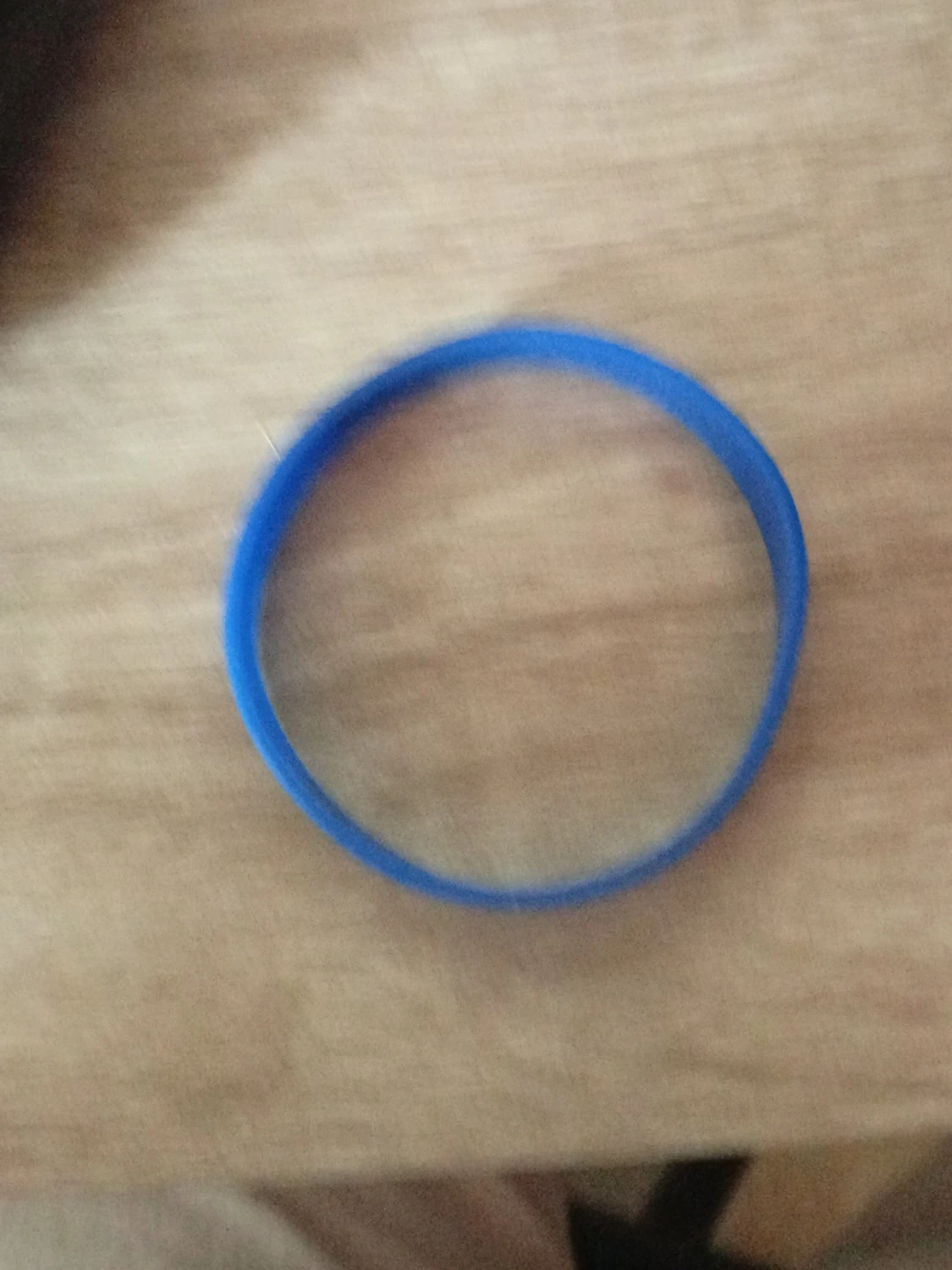 Blått silikonarmband Stockholm - 2