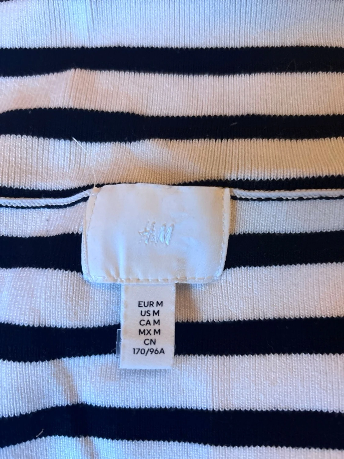 Randig offshoulder topp från hm  - 2