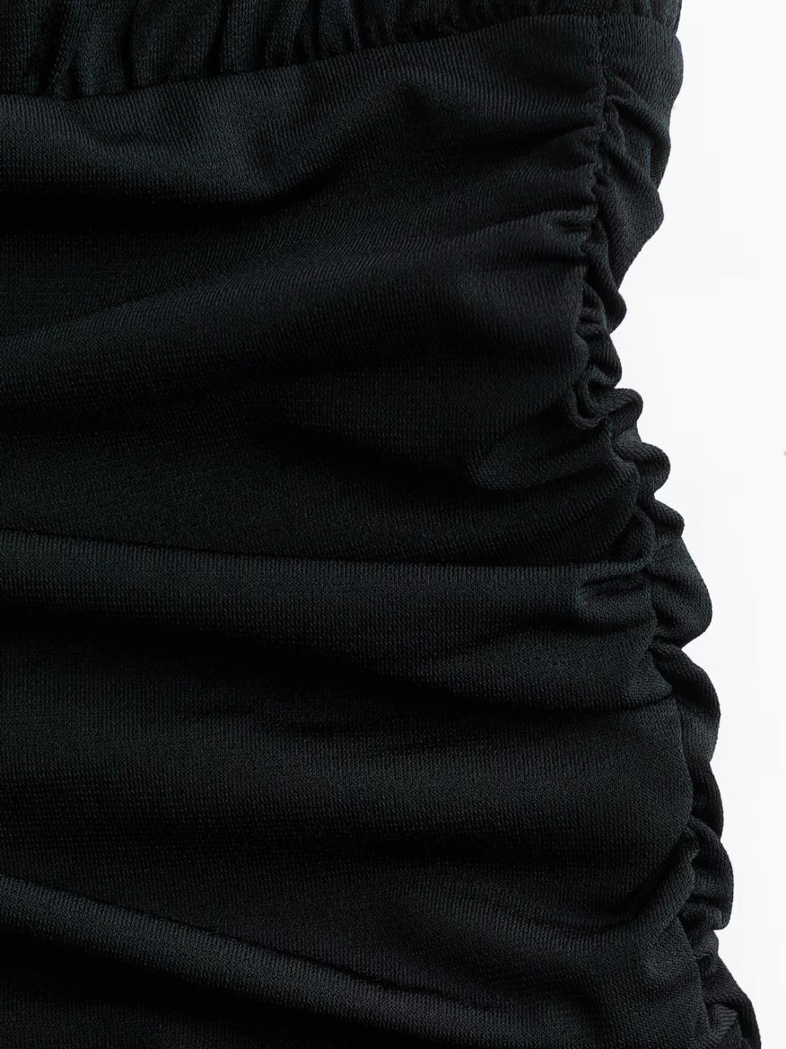 Svart kort klänning  - 3