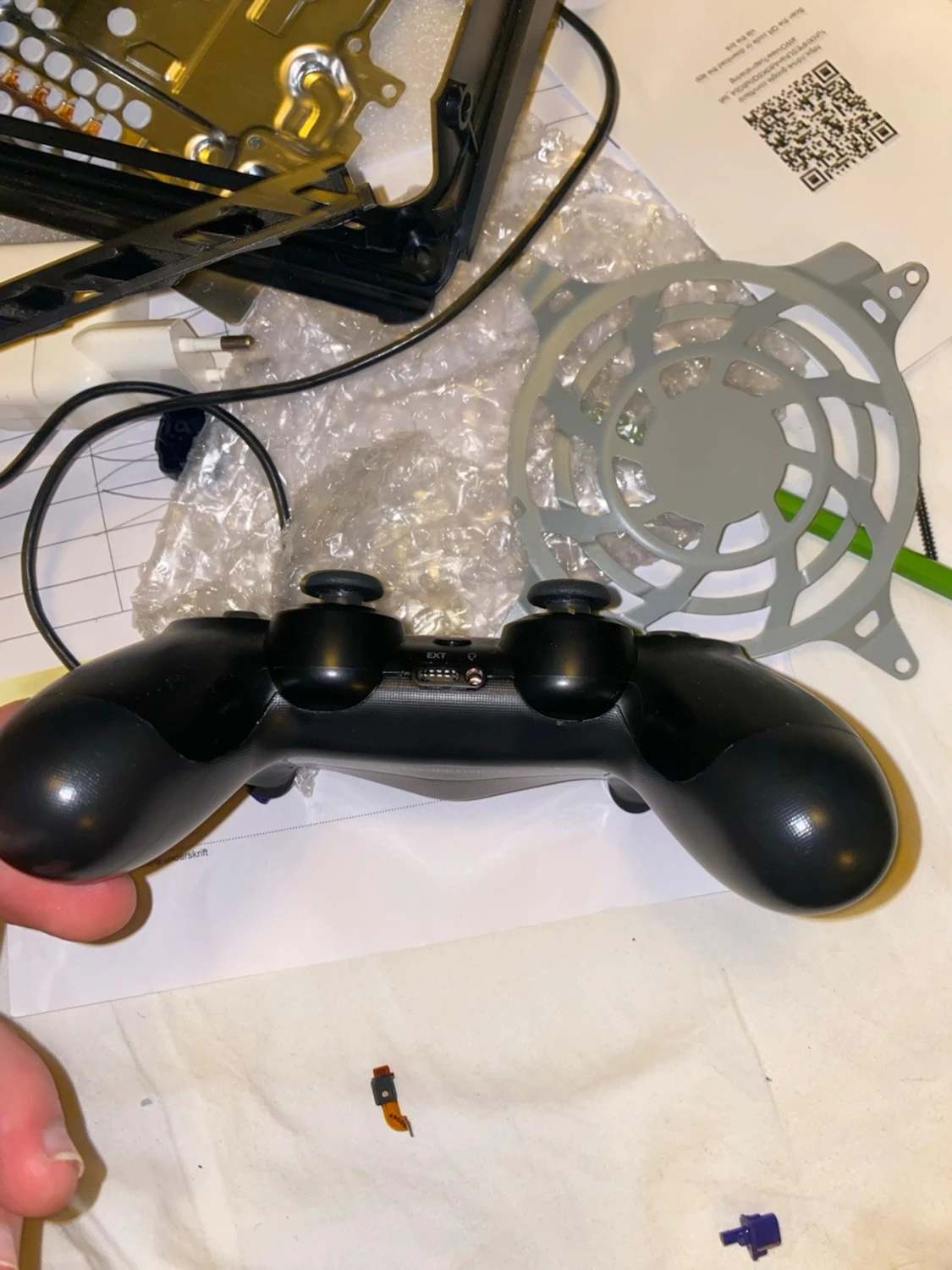 PS4-kontroll V2 – Uppgraderad Hall-effect joystick, maximal precision! - 3